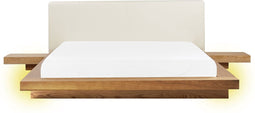 ZEN - Tweepersoonsbed LED - Lichthout - 160 x 200 cm - MDF