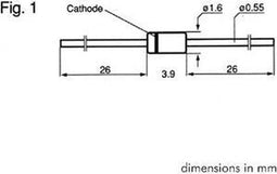 ZENER DIODE 5V1 - 500mW (ZA5V1)