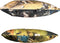 ZenXhome-Jeroen Bosch- Jheronimus Bosch- Tuin der Lusten- Hel- Hoogwaardig sierkussen met riets- 44cm X 44cm inclusief kussen- Dutch Design Product