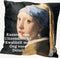 ZenXhome's Meisje met de Parel Sierkussen Dutch Design Meesterwerk voor Stijlvol Comfort- Design kussens- 40cm X 40cm