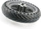 ZenXstore 8.5inch Achterwiel met Duurzame Volrubberen Band voor Xiaomi M365 - Geschikt voor 5-hole Originele Hub met Honeycomb Massieve Banden - Compatibel met M365, Mi 1S & Mi Essential - Hoogwaardig Elektrische Step Achterwiel voor Volwassenen