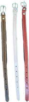 ZenXstore Halsband Hond 100% Echt Leer met beschermend laagje verschillende kleuren 38cm X 2cm