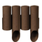 ZenXstore Hoogkwaliteit Gazonranden Tuin afboording-2.3 meter-Gazonrande- Garden Lawn Edge Border Pa
