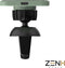 ZenXstore MagSafe Autolader met Telefoonhouder voor iPhone Pro / 14/13/12 - Draadloos Opladen en Magnetische Bevestiging - Groen