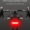 ZENXSTORE USB Oplaadbare Fietslamp Set - Voorlicht en Achterlicht - Heldere LED Fietsverlichting met 4 Lichtstanden - Waterbestendig