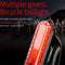 ZENXSTORE USB Oplaadbare Fietslamp Set - Voorlicht en Achterlicht - Heldere LED Fietsverlichting met 4 Lichtstanden - Waterbestendig