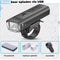 ZENXSTORE USB Oplaadbare Fietslamp Set - Voorlicht en Achterlicht - Heldere LED Fietsverlichting met 4 Lichtstanden - Waterbestendig