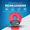 ZenXtravel Reiskussen - Nekkussens- 35x30x10 cm - Draagbaar Ergonomisch Memory Foam Reiskussen voor Nek Ondersteuning - Compact en Opvouwbaar Reiskussen voor Vliegtuig, Auto en Trein - Comfortabel Reiskussen met Hoes