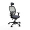 Jorquera Piqueras y Crespo 1D036N1 - Bureaustoel - Hoofdsteun - Donker grijs