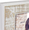 ZEP - Duo / 2-luik houten fotolijst wit / bruin Levico 2Q voor 2 foto's 13x18 - WW3557