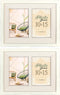 ZEP - Duo Houten Fotolijst Arlon wit voor 2 foto's 10x15 (afmeting 28 x 22 cm) - NQ22W