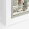 ZEP - Duo Houten Fotolijst Sion 2Q Wit / Grijs voor foto's 2x 13x18 (34x22 cm) - CD787