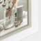 ZEP - Duo Houten Fotolijst Sion 2Q Wit / Grijs voor foto's 2x 13x18 (34x22 cm) - CD787
