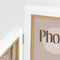 ZEP - Duo Houten fotolijst wit/bruin Ayas 2L voor 2 foto's 13x18 - CV437
