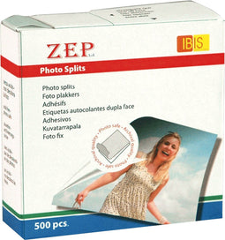 ZEP - Foto plakkers dubbelzijdig 500 stuks - BX500
