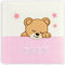 ZEP - Fotoalbum Elisa baby meisje met 20 paginas roze - 33 x 33 x 4 cm - Babyfotos - Babyalbum - DL3230PK