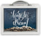 ZEP - hout/glas spaarpot Smith met tekst TIME TO DREAM formaat 6,5 x 21 cm - RM4143