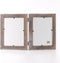 ZEP - Houten 2-Luik fotolijstje Saint Michel - Vintage White - 2x 10x15cm - SY846
