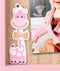 ZEP - Houten Baby Fotolijst met Giraffe Ryan Roze voor foto 10x15 - VG446P