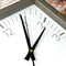 ZEP - Houten Foto Wandklok Losanna Bruin voor foto's 1x 10x10, 3x 10x15, 2x 13x18 (63x43,5 cm) - UT658