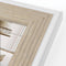 ZEP - Houten Fotolijst Augusta bruin/wit voor foto 10x15 - HF246C