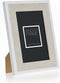 ZEP - Houten Fotolijst Augusta bruin/wit voor foto 15x20 - HF268C