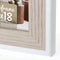 ZEP - Houten Fotolijst Augusta bruin/wit voor foto 15x20 - HF268C