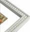 ZEP - Houten Fotolijst Coira Wit / Grijs met Passe-Partout voor foto 13x18 / 18x24 - UT7718