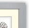 ZEP - Houten fotolijst grijs met passe-partout Regent 8 formaat 15x20 / 20x30 cm - V32238