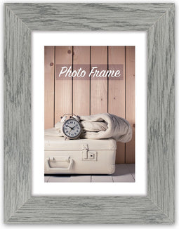 ZEP - Houten fotolijst grijs Nelson 2 voor foto formaat 20x30 - V21232
