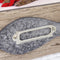ZEP - Houten Fotolijst kat Hella wit / bruin met naamplaatje voor foto 10x15 - ZW546