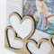 ZEP - Houten fotolijst Lavinia wit met hartjes voor foto formaat 20x30 cm - EA8823