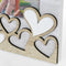 ZEP - Houten fotolijst Lavinia wit met hartjes voor foto formaat 20x30 cm - EA8823