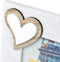 ZEP - Houten fotolijst Lavinia wit met hartjes voor foto formaat 20x30 cm - EA8823