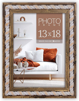 ZEP - Houten Fotolijst Lecce Donkerbruin voor foto 13x18 - MK357B