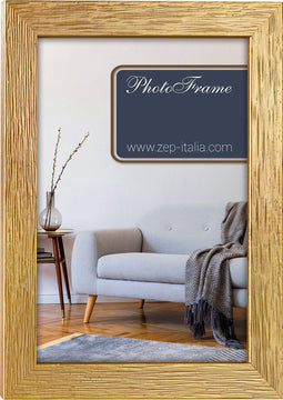 ZEP - Houten fotolijst Lienz goud voor foto formaat 13x18 - V657G