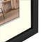 ZEP - Houten Fotolijst Malmo Zwart met Passepartout voor foto formaat 15x20 / 20x30 - V4523B