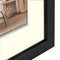 ZEP - Houten Fotolijst Malmo Zwart met Passepartout voor foto formaat 20x30 / 30x40 - V4534B
