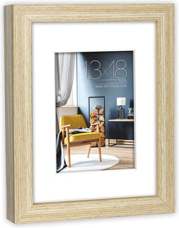 ZEP - Houten Fotolijst Niki Bruin voor foto formaat 20x30 / 30x40 - V5934N