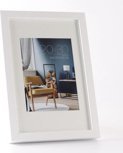 ZEP - Houten Fotolijst Niki Wit voor foto formaat 15x20 of 20x30 - V5923W