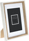 ZEP - Houten fotolijst Palmi Bruin met Passe-Partout voor foto 13x18/18x24 - DN918B