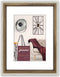 ZEP - Houten fotolijst Palmi Bruin met Passe-Partout voor foto 9x13/13x18 - DN957B