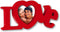ZEP - Houten Fotolijst Pepe LOVE voor foto 10x10 (afmeting 28x13 cm) - W1815