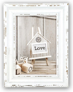 ZEP - Houten fotolijst Rivoli vintage wit voor foto 30x45 - SY935W