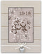 ZEP - Houten Fotolijst Sibel verticaal grijs met metalen hartje voor foto 10x15 - RD346V