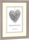 ZEP - Houten fotolijst taupe met passe-partout Regent 2 formaat 20x30 / 30x40 cm - V32342