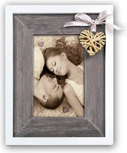 Zep Houten Fotolijst TY0846 Blaye Grijs/Wit 10x15cm