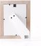 ZEP - Houten fotolijst Verne wit / bruin voor foto formaat 13x18 - NC57W