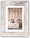 ZEP - Houten fotolijst wit/bruin Nelson 6 voor foto formaat 13x18 - V21576
