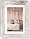 ZEP - Houten fotolijst wit/bruin Nelson 6 voor foto formaat 20x25 - V21256